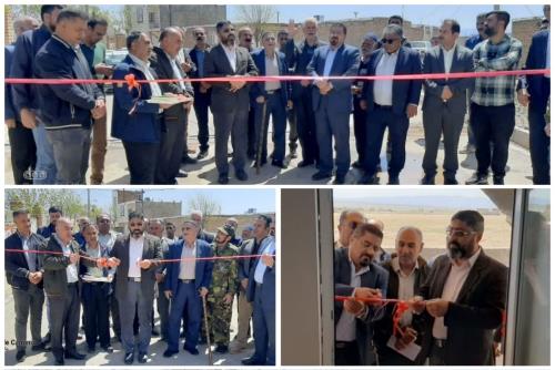 افتتاح یک واحد مسکونی روستایی و طرح هادی روستای رادکان در شهرستان تاکستان